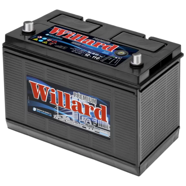 Batería Willard 110 amp. - UB 930 IZQUIERDA Ag N70R